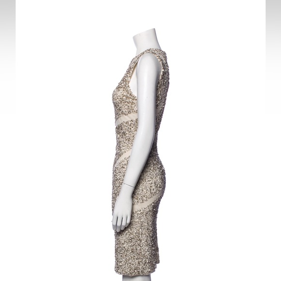 Alice + Olivia Sitara Sequin Dress - Picture 2 of 7